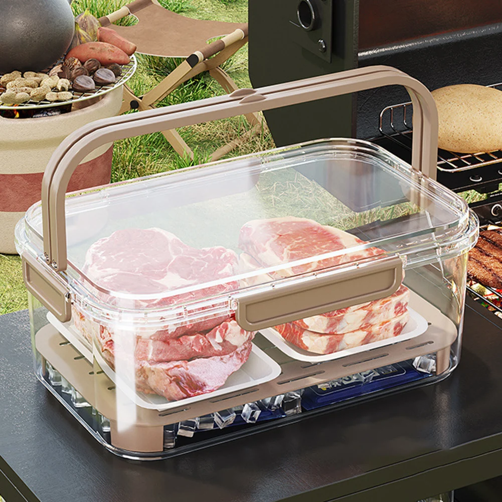 Food Storage Jars Plastic - Portable Food Storage Container Large Capacity