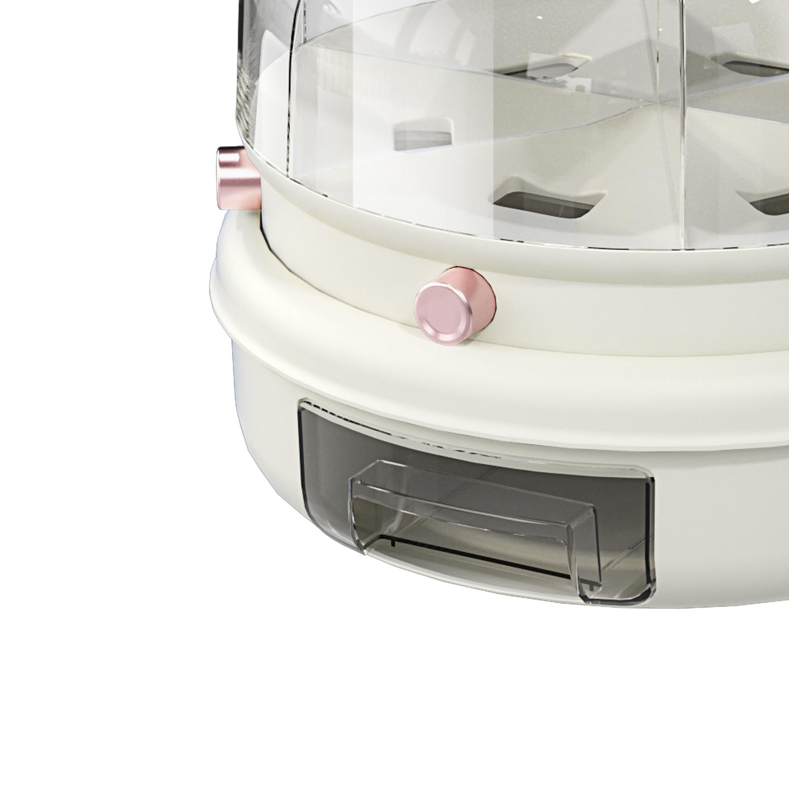 Food Storage Dispenser - 6 Grid Cereal Rice Dispenser 360°