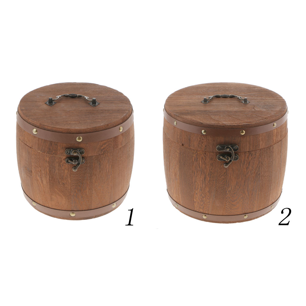 Wooden Tea Canister Airtight F - Food Storage Jars Plastic recension och pris