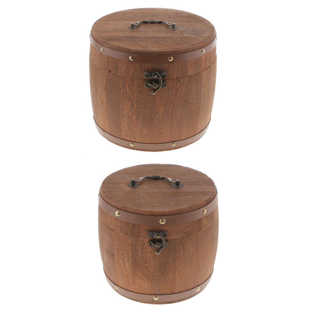 Wooden Tea Canister Airtight F - Food Storage Jars Plastic recension och pris