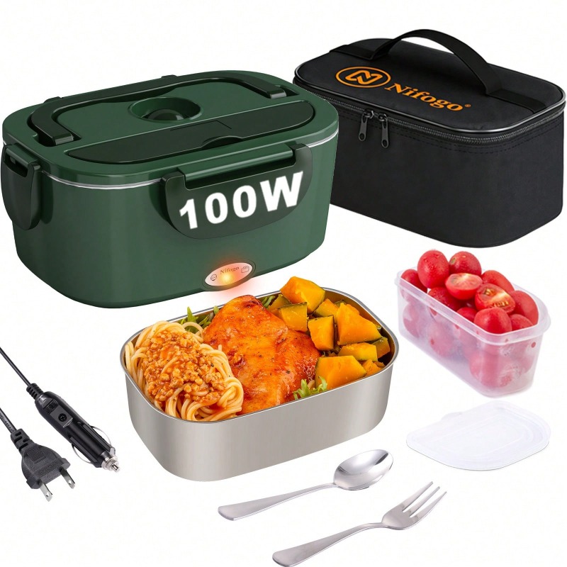 100W Electric Heating Lunch Bo - Portable Food Warmer recension och pris