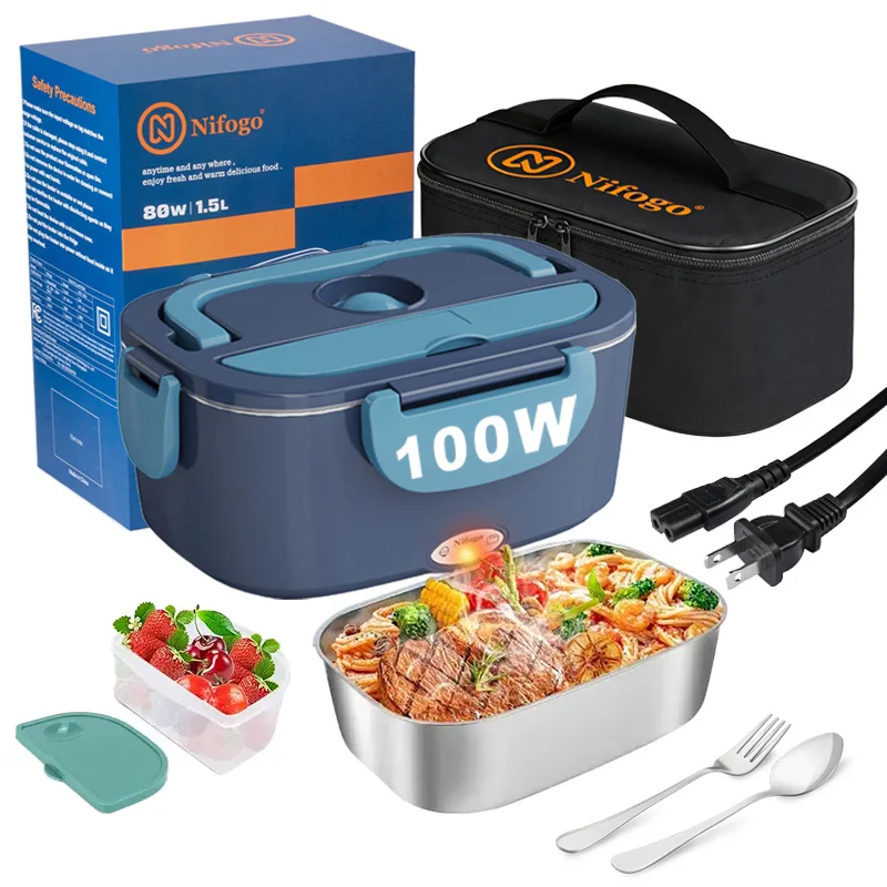 100W Electric Heating Lunch Bo - Portable Food Warmer recension och pris