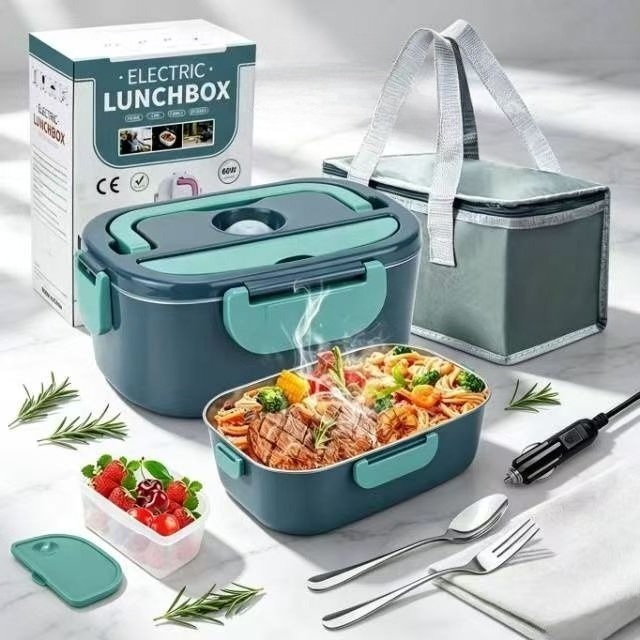 100W Electric Heating Lunch Bo - Portable Food Warmer recension och pris