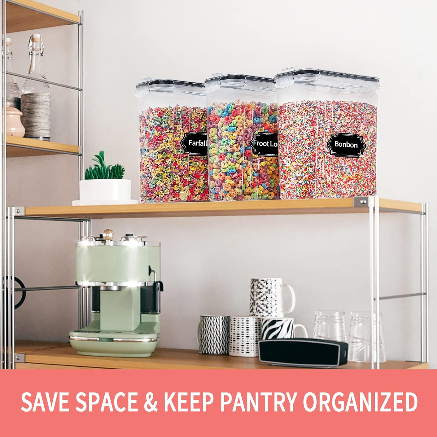 2.5L Cereal Storage Containers - Food Storage Acrylic Containers recension och pris