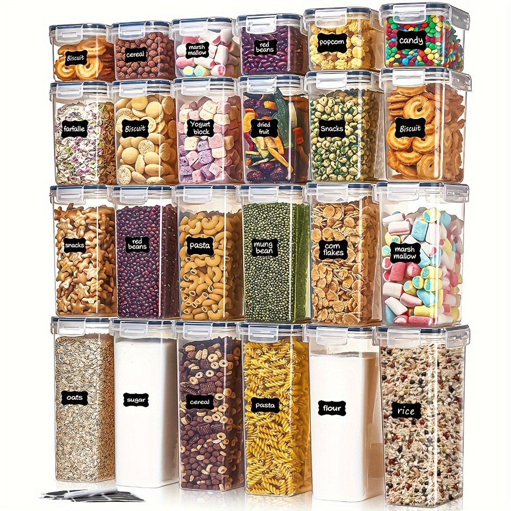 24Pcs Food Storage Containers  - Food Storage Method recension och pris