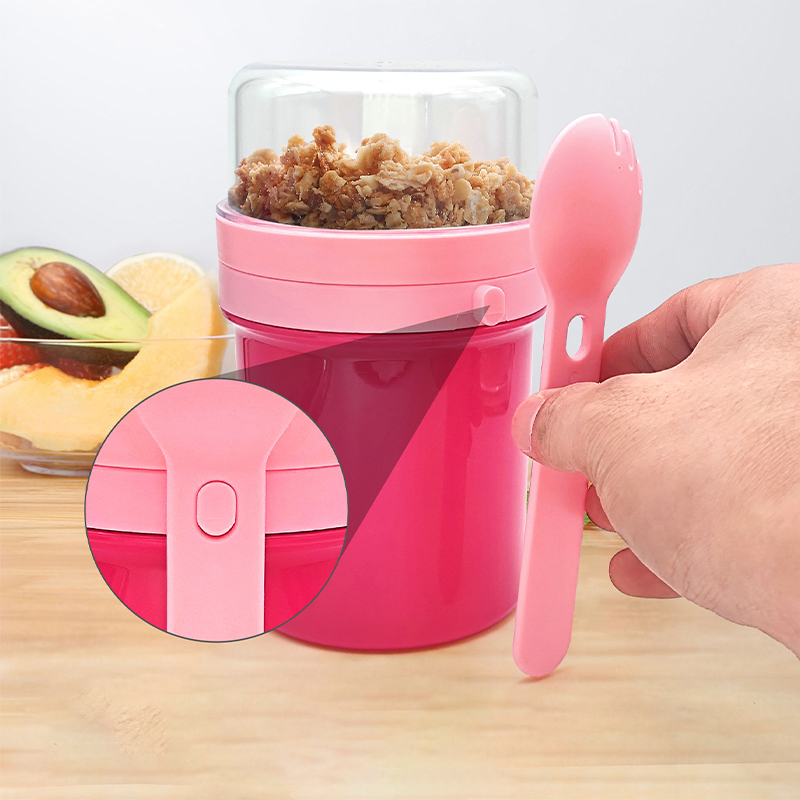Portable Double Layer Overnigh - Food Storage Meals recension och pris