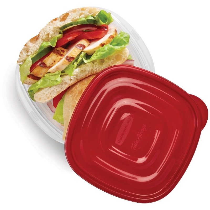 4pc TakeAlongs Square 2.9 Cup  - Food Storage Acrylic Containers recension och pris