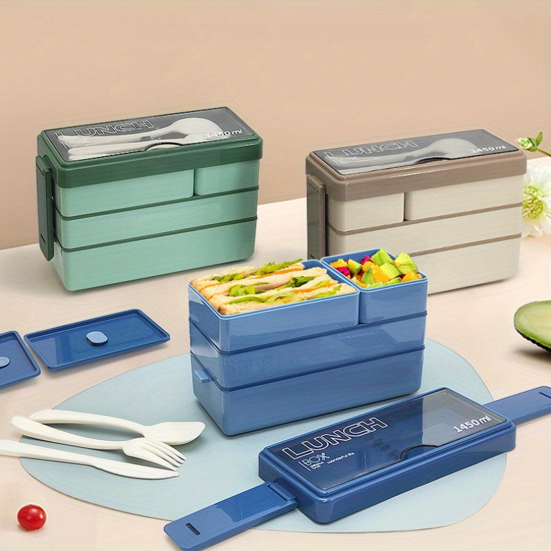 1450ML Bento Lunch Box Large C - Food Storage Jars Plastic recension och pris