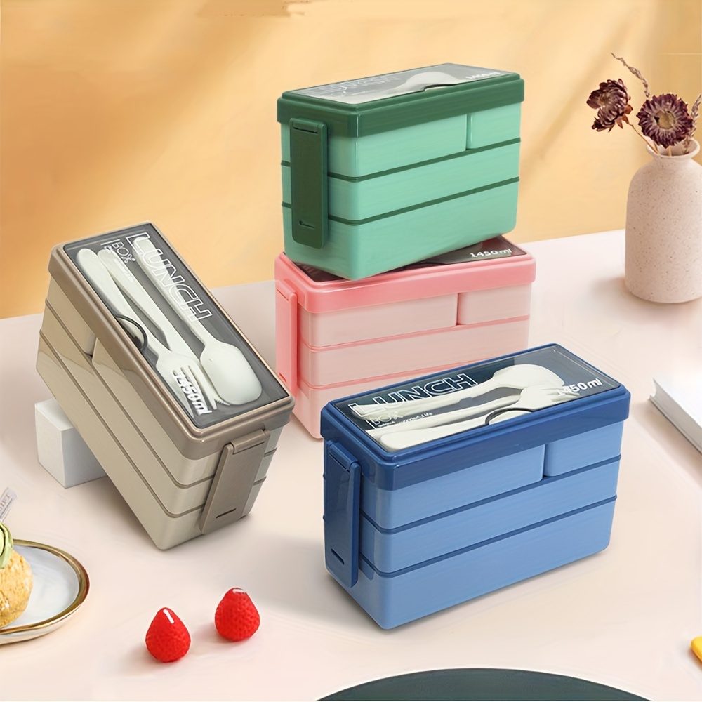 1450ML Bento Lunch Box Large C - Food Storage Jars Plastic recension och pris