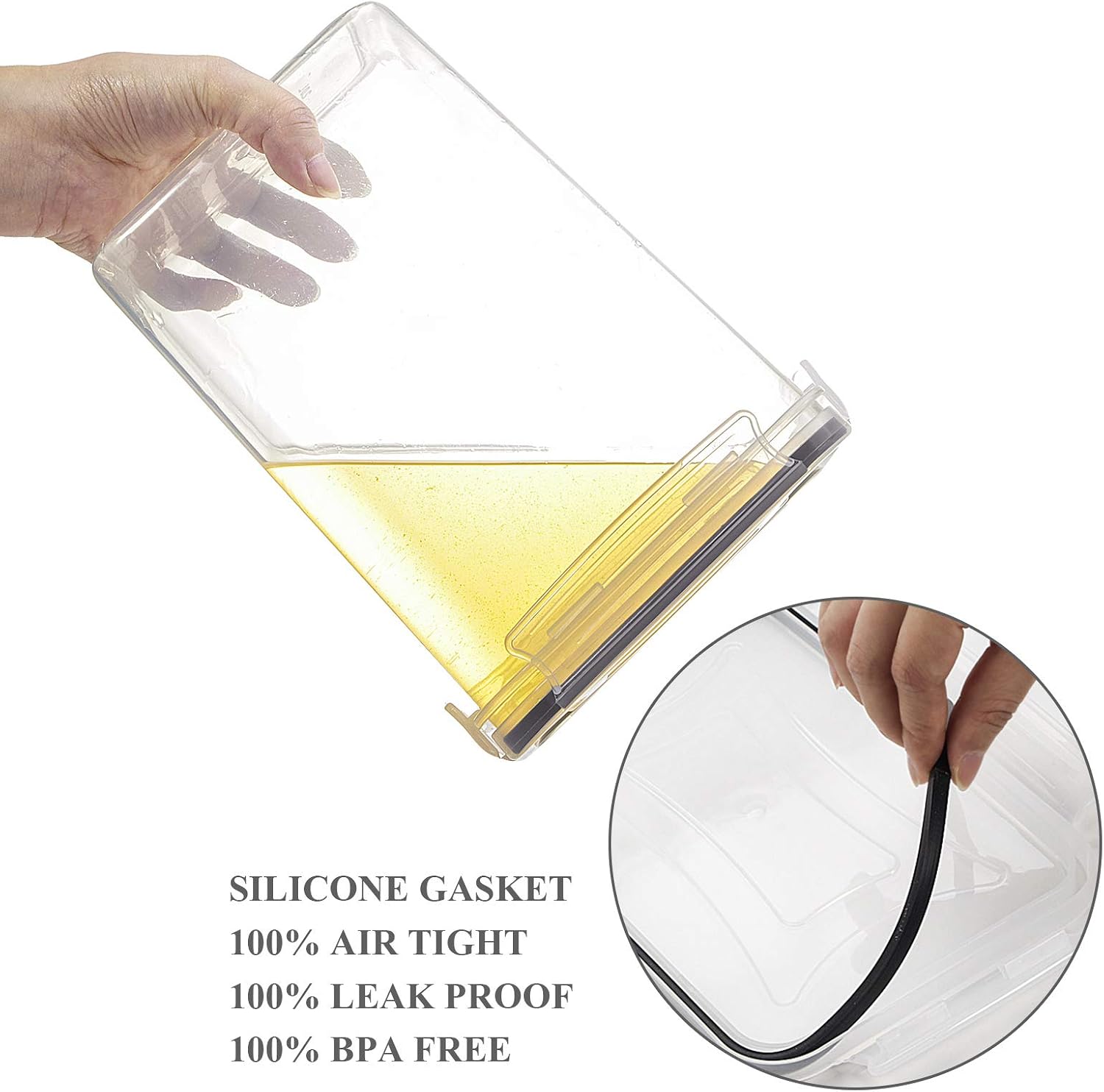 Airtight Food Storage Containe - Food Storage Acrylic Containers recension och pris