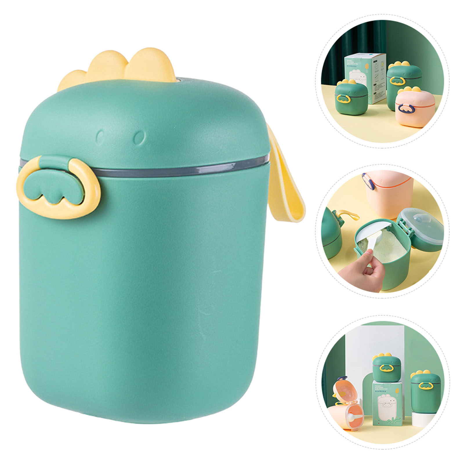 Milk Powder Box Secure Materia - Food Storage Dispenser recension och pris