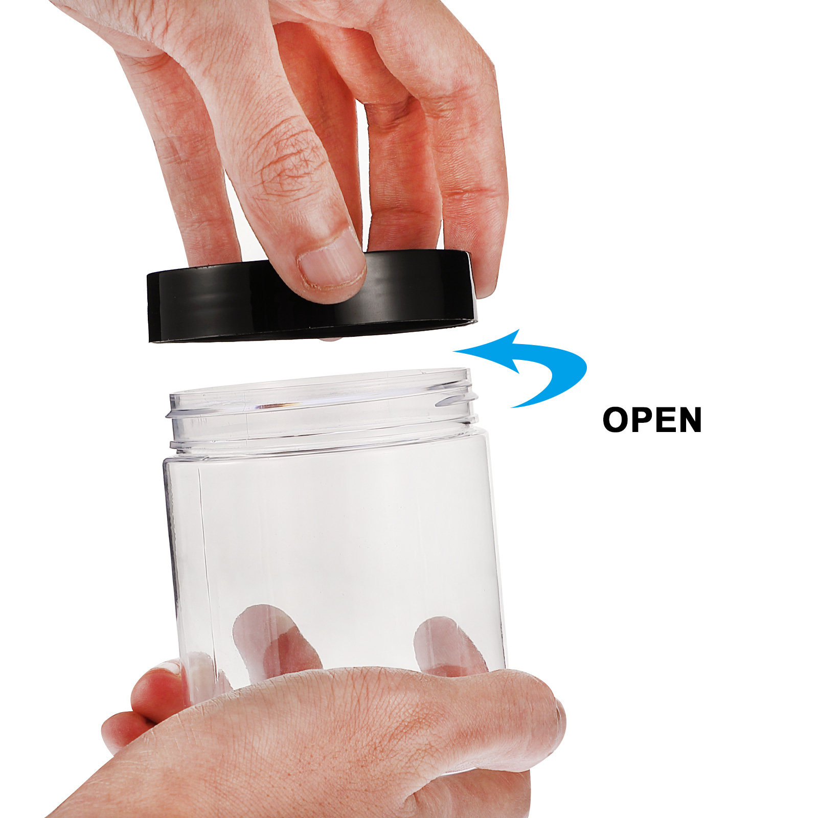 12Pcs Clear Plastic Storage Ja - Food Storage Jars Plastic recension och pris