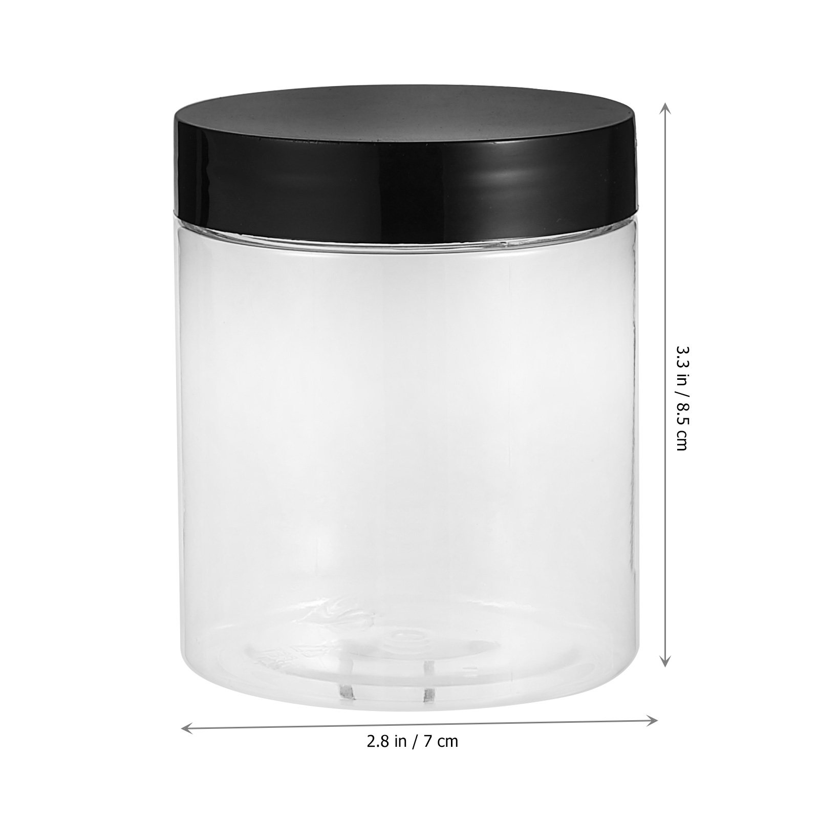 12Pcs Clear Plastic Storage Ja - Food Storage Jars Plastic recension och pris