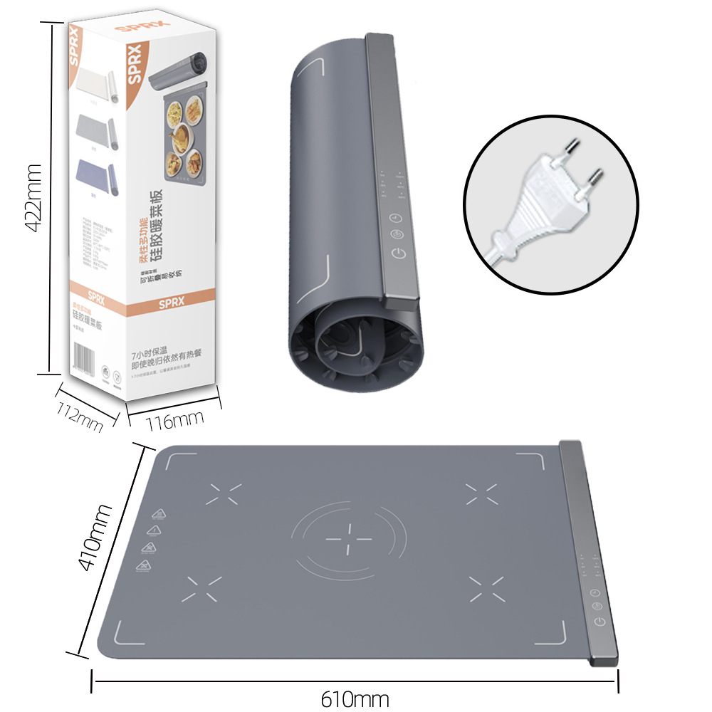 Foldable Food Warmer Mat Elect - Portable Food Warmer recension och pris