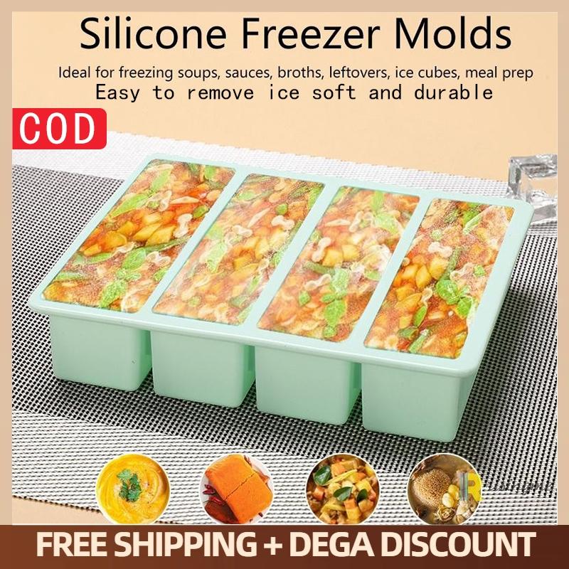 Extra Large Silicone Food Tray - Food Storage Order recension och pris