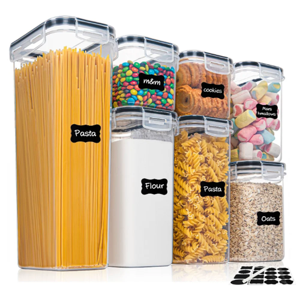 Kitchen 7pcs Food Containers S - Food Storage Acrylic Containers recension och pris