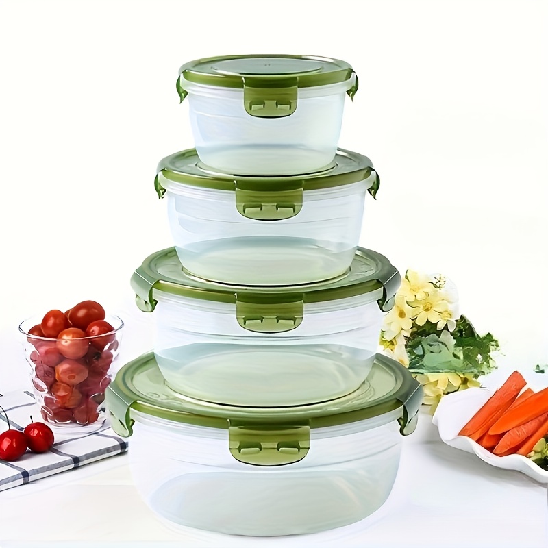 4 Plastic Food Storage Contain - Food Storage Jars Plastic recension och pris