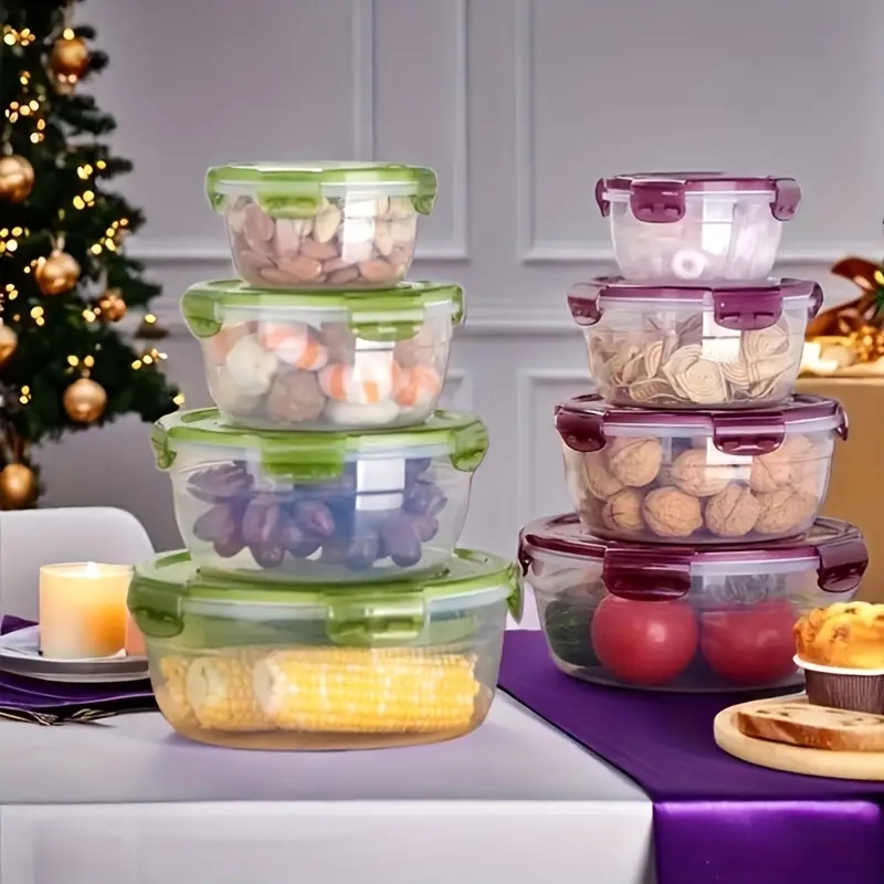 4 Plastic Food Storage Contain - Food Storage Jars Plastic recension och pris
