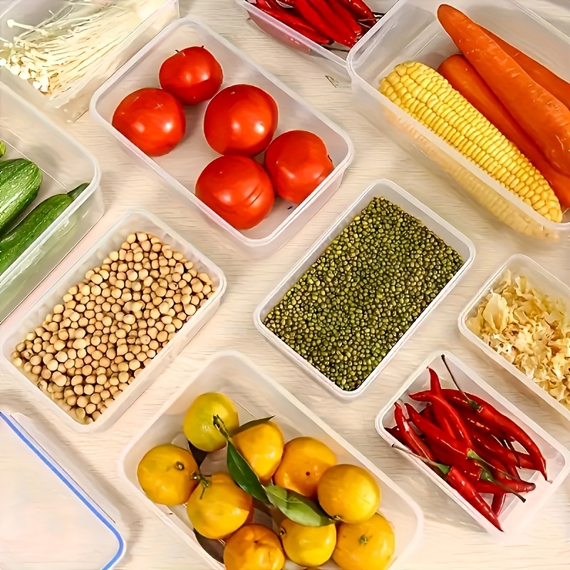 8Pcs Set Includes 4 Containers - Food Storage Method recension och pris