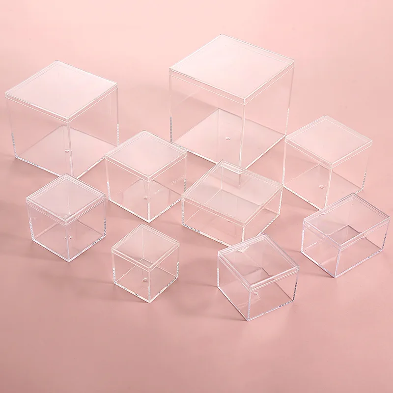 12 PCS Transparent Acrylic Box - Food Storage Acrylic Containers recension och pris
