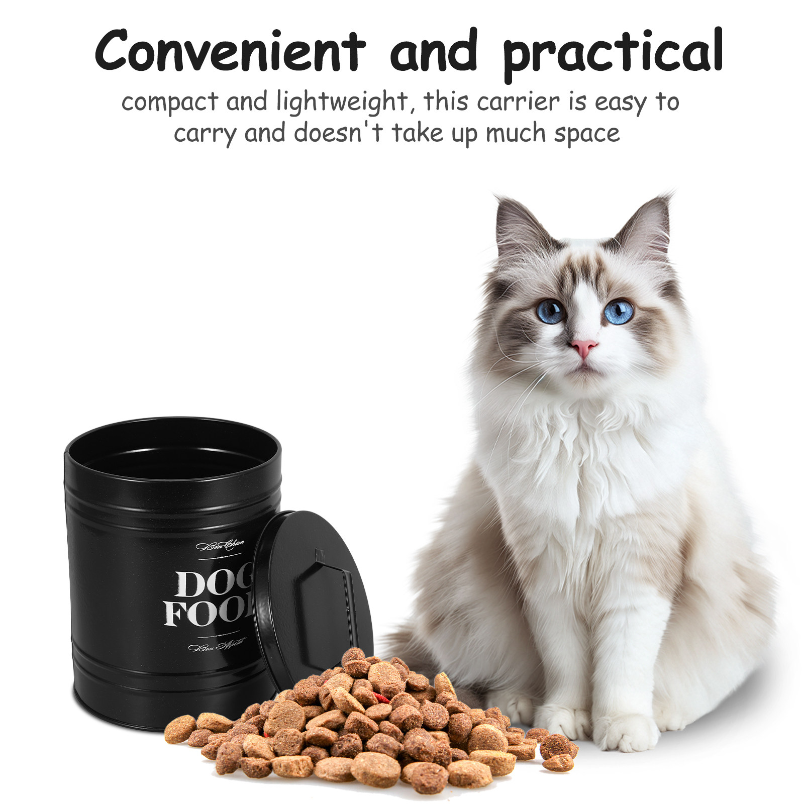 54Oz Pet Food Storage Bin Meta - Food Storage Dog recension och pris