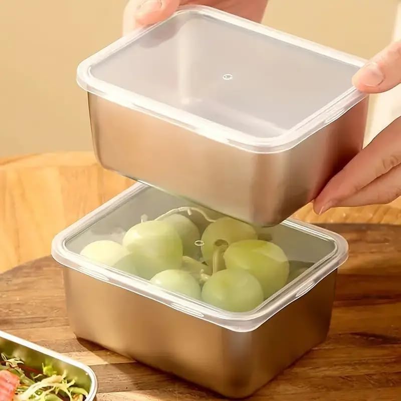 Stainless Steel Food Storage C - Food Storage Order recension och pris