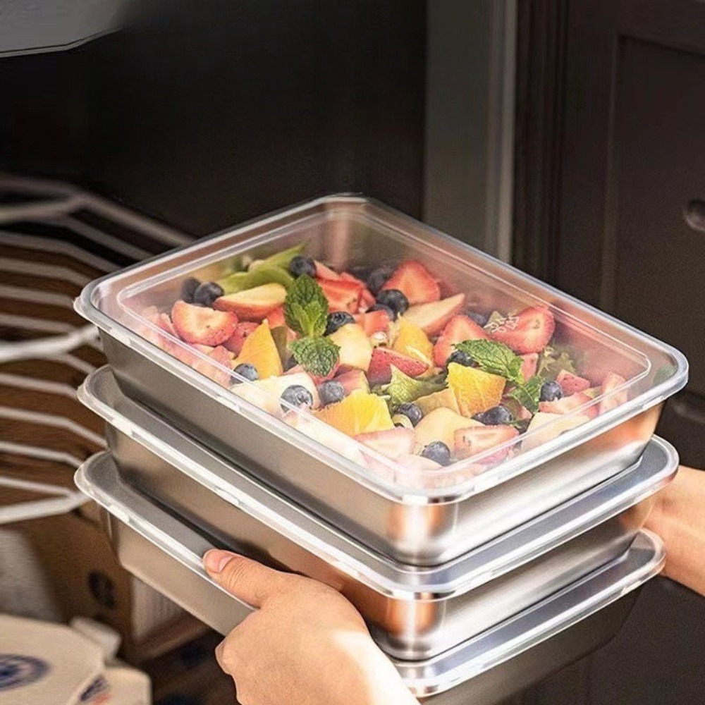 Food Grade Stainless Steel Ser - Food Storage Meals recension och pris
