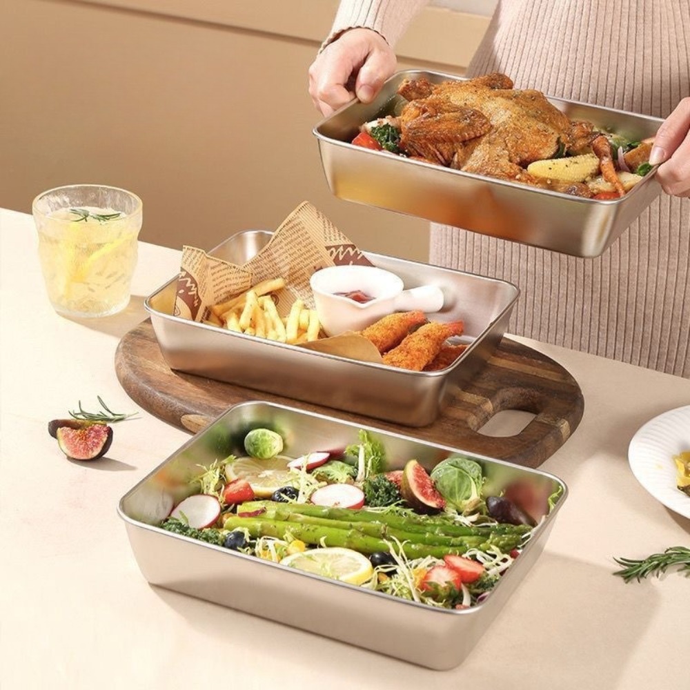 Food Grade Stainless Steel Ser - Food Storage Meals recension och pris