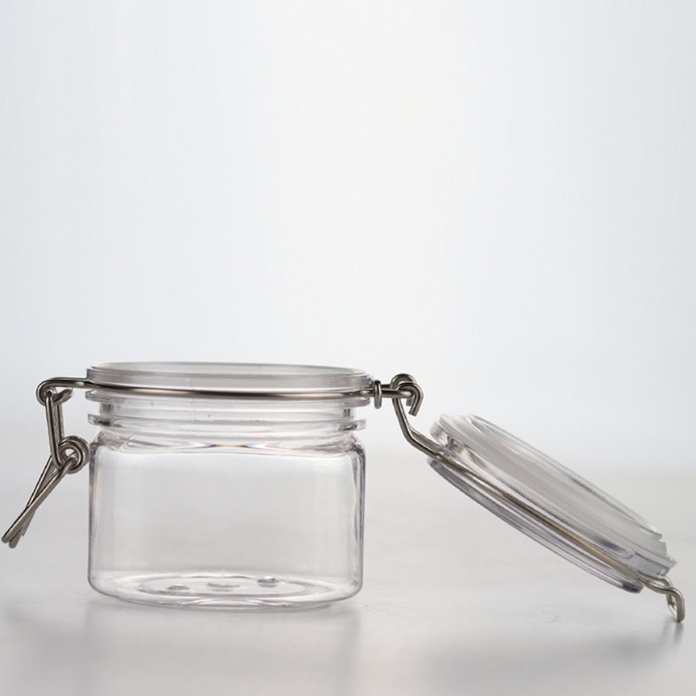 2Pcs Sealed Storage Jars Trans - Food Storage Jars Plastic recension och pris