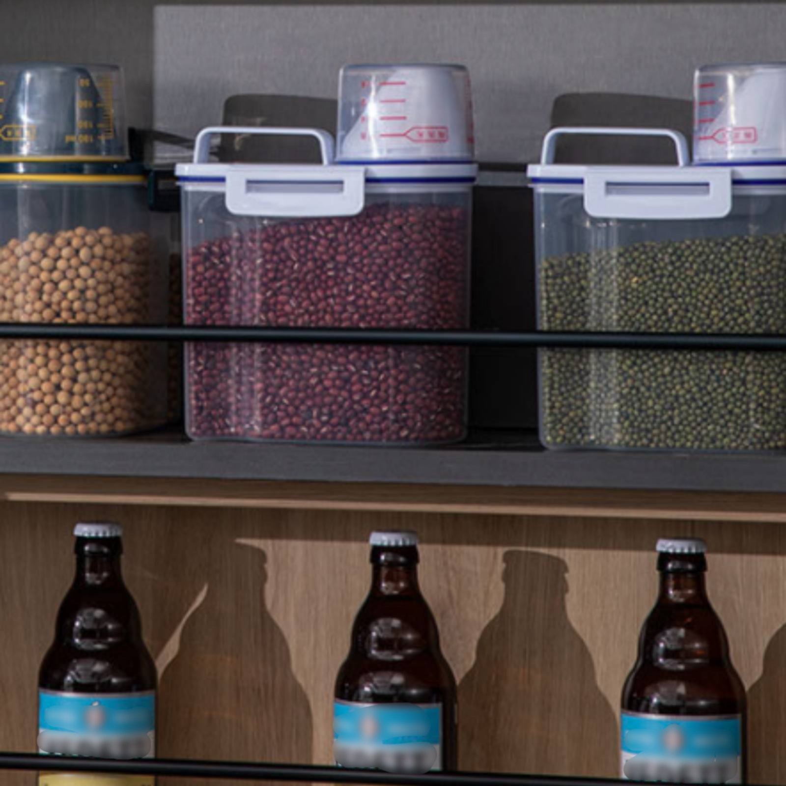 Rice Storage Container Moistur - Food Storage Dispenser recension och pris