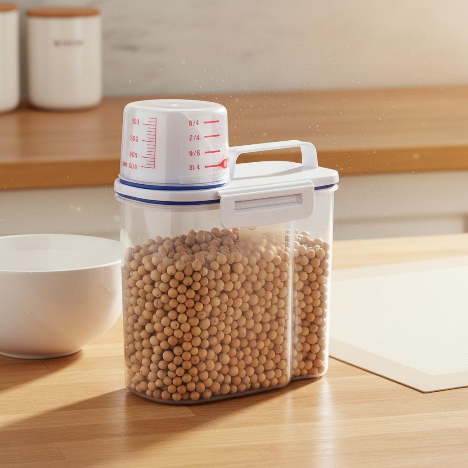 Rice Storage Container Moistur - Food Storage Dispenser recension och pris