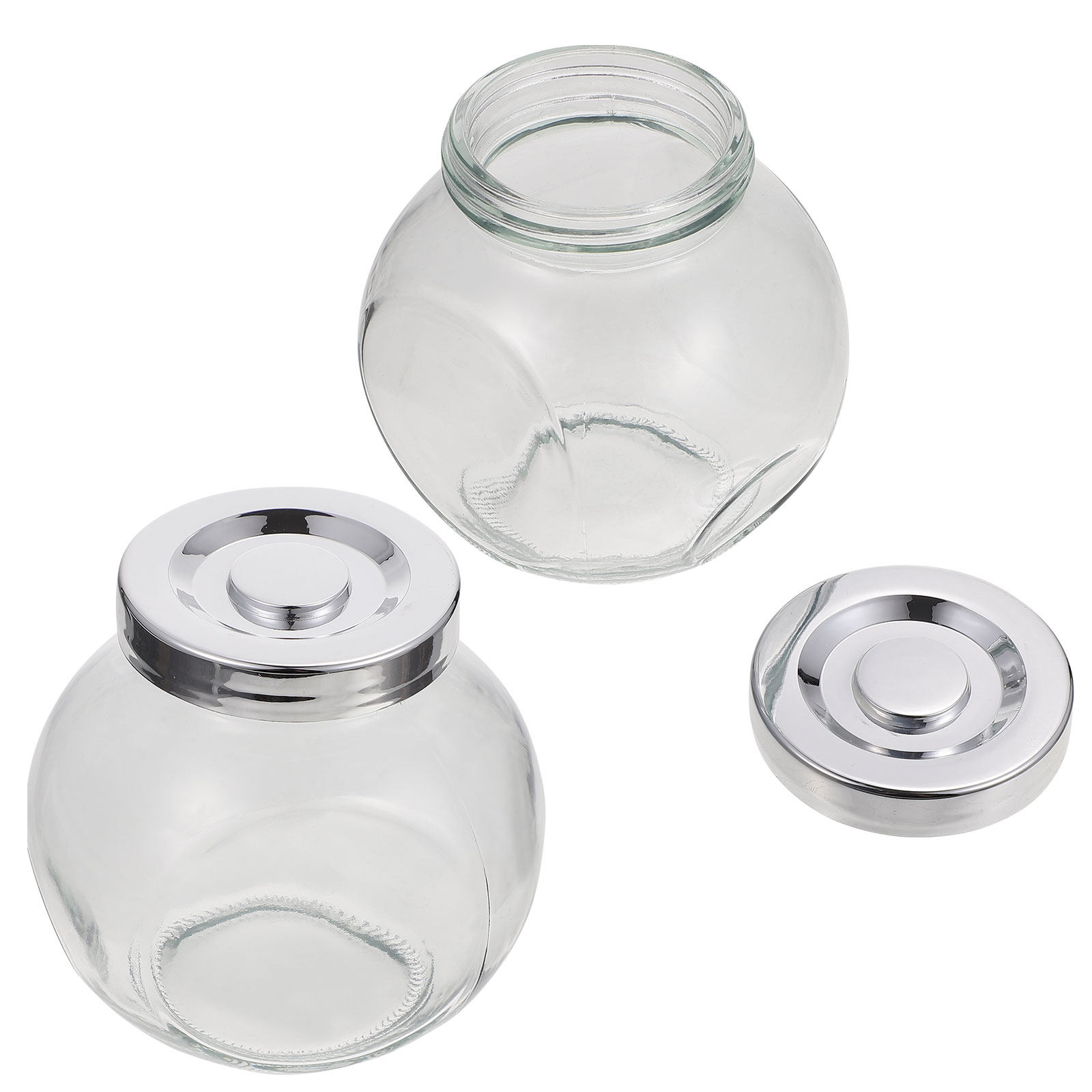 2Pcs Fruit Jam Storage Bottles - Food Storage Jars Plastic recension och pris