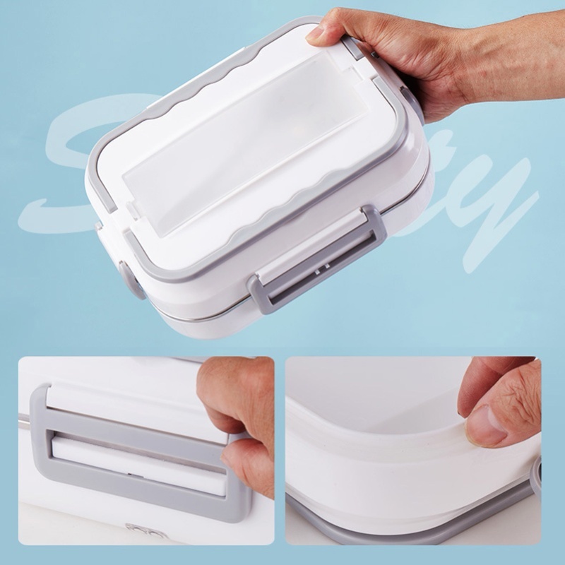1.5L Electric Lunch Box 304 St - Portable Food Warmer recension och pris