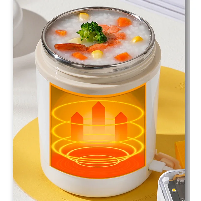 600ML USB Electric Heating Lun - Portable Food Warmer recension och pris
