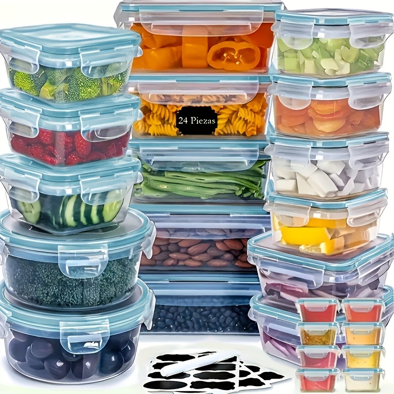 48PCS BPA-Free Food Storage Se - Food Storage Order recension och pris