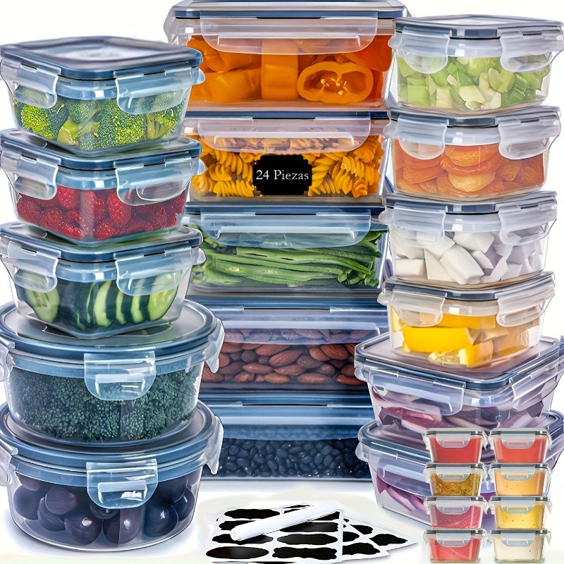 48PCS BPA-Free Food Storage Se - Food Storage Order recension och pris