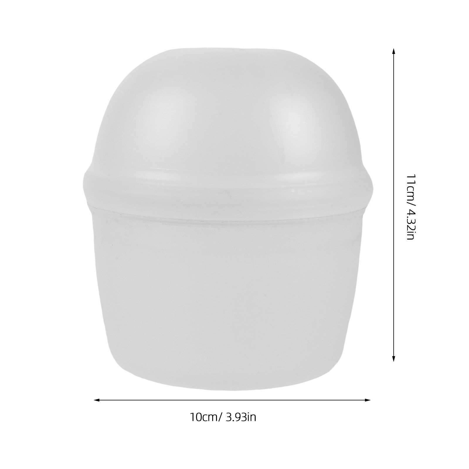 10Pcs Double Lid Airtight Food - Food Storage Jars Plastic recension och pris