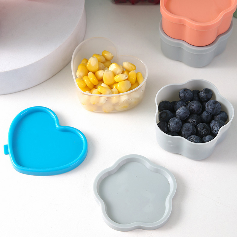 HUA HUA 8/9Pcs Mini Squeeze Bo - Food Storage Acrylic Containers recension och pris