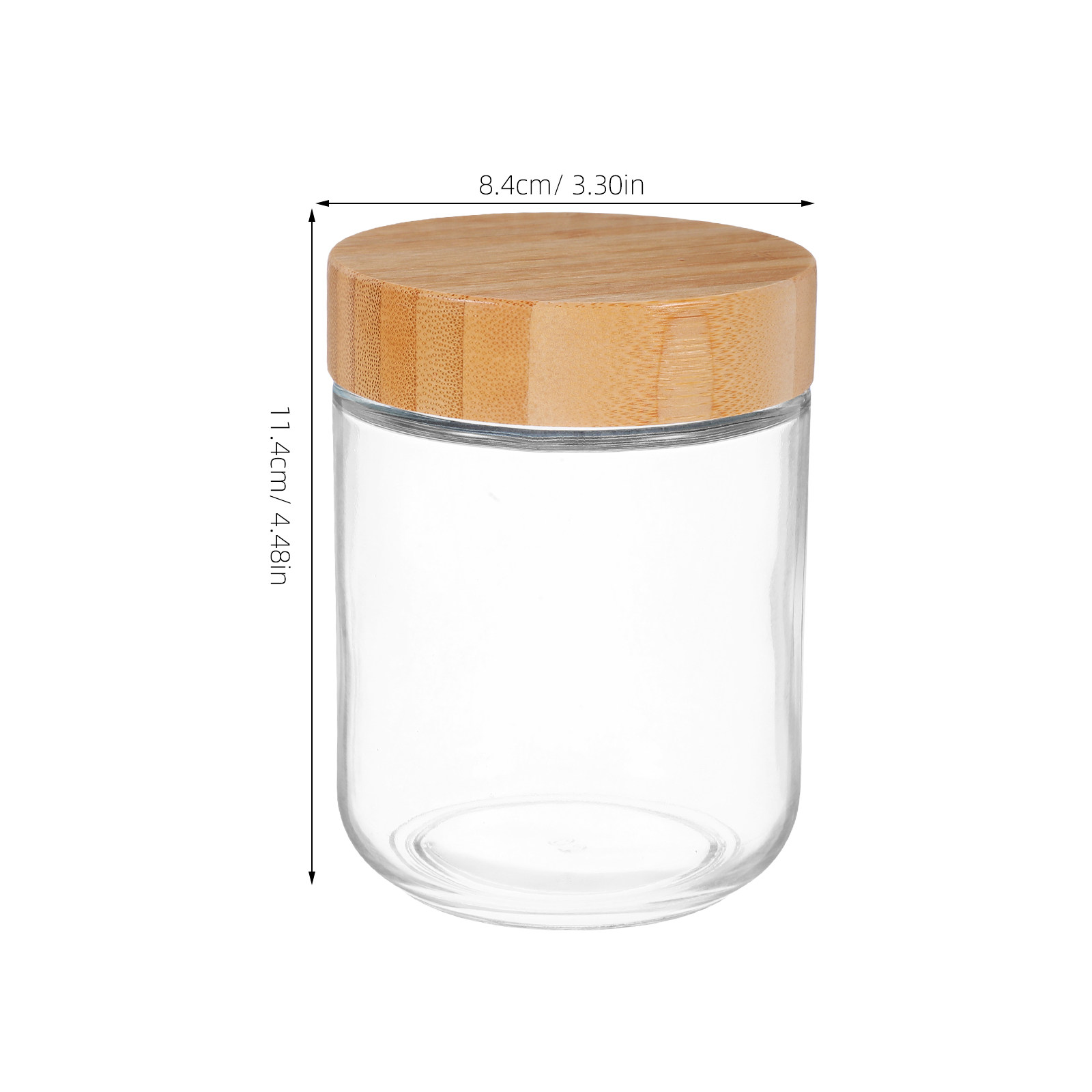 4Pcs Glass Kitchen Storage Jar - Food Storage Jars Plastic recension och pris