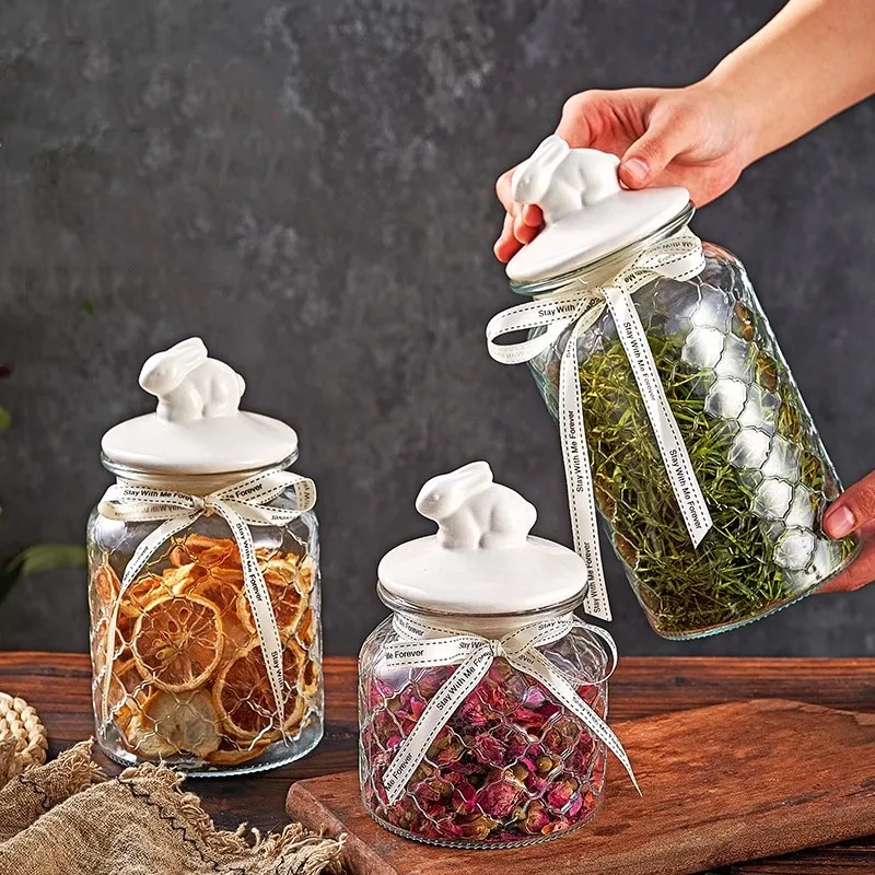 Transparent Glass Sealed Jar,  - Food Storage Acrylic Containers recension och pris
