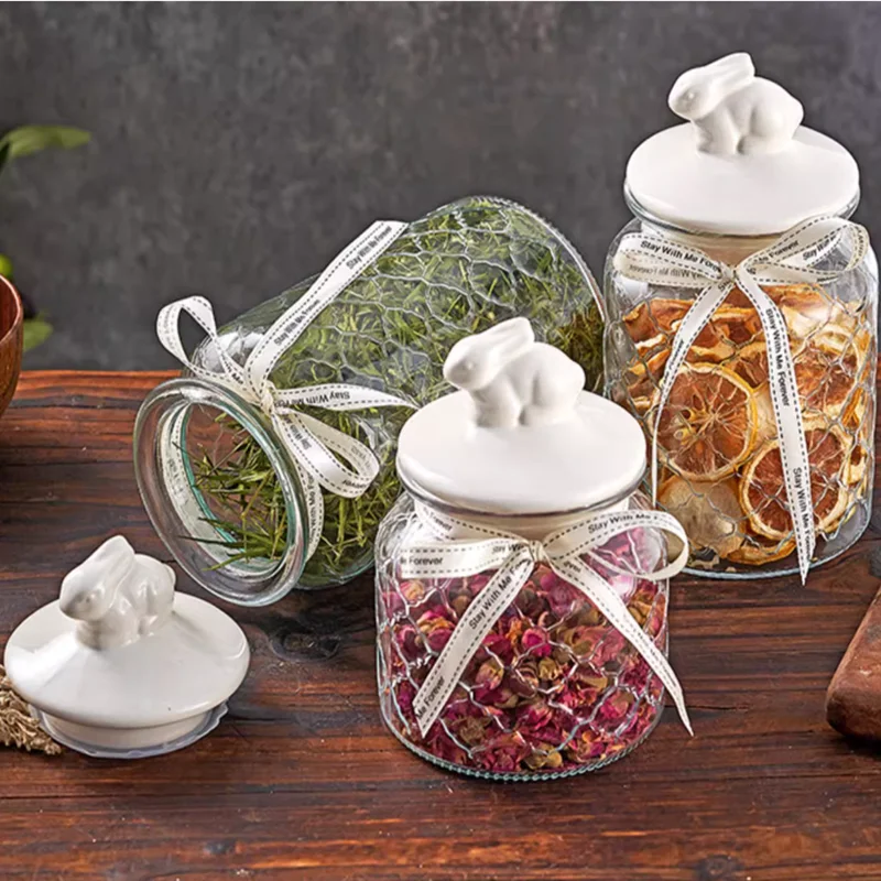 Transparent Glass Sealed Jar,  - Food Storage Acrylic Containers recension och pris