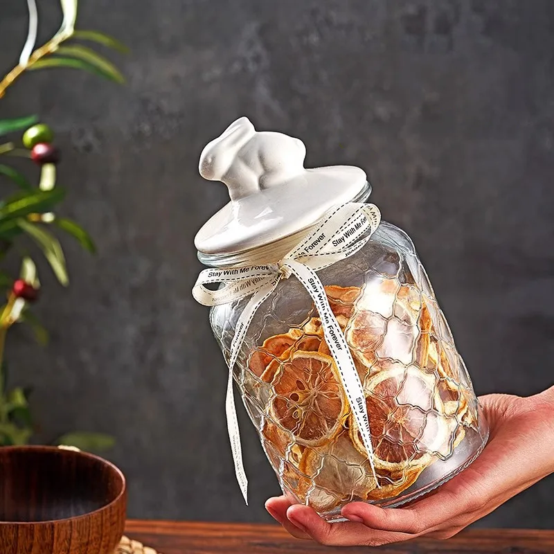 Transparent Glass Sealed Jar,  - Food Storage Acrylic Containers recension och pris