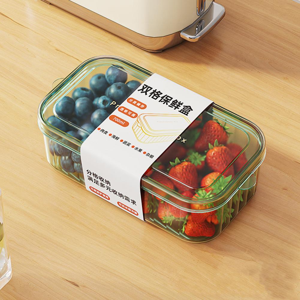 Multi-functional Fridge Bins w - Food Storage Acrylic Containers recension och pris